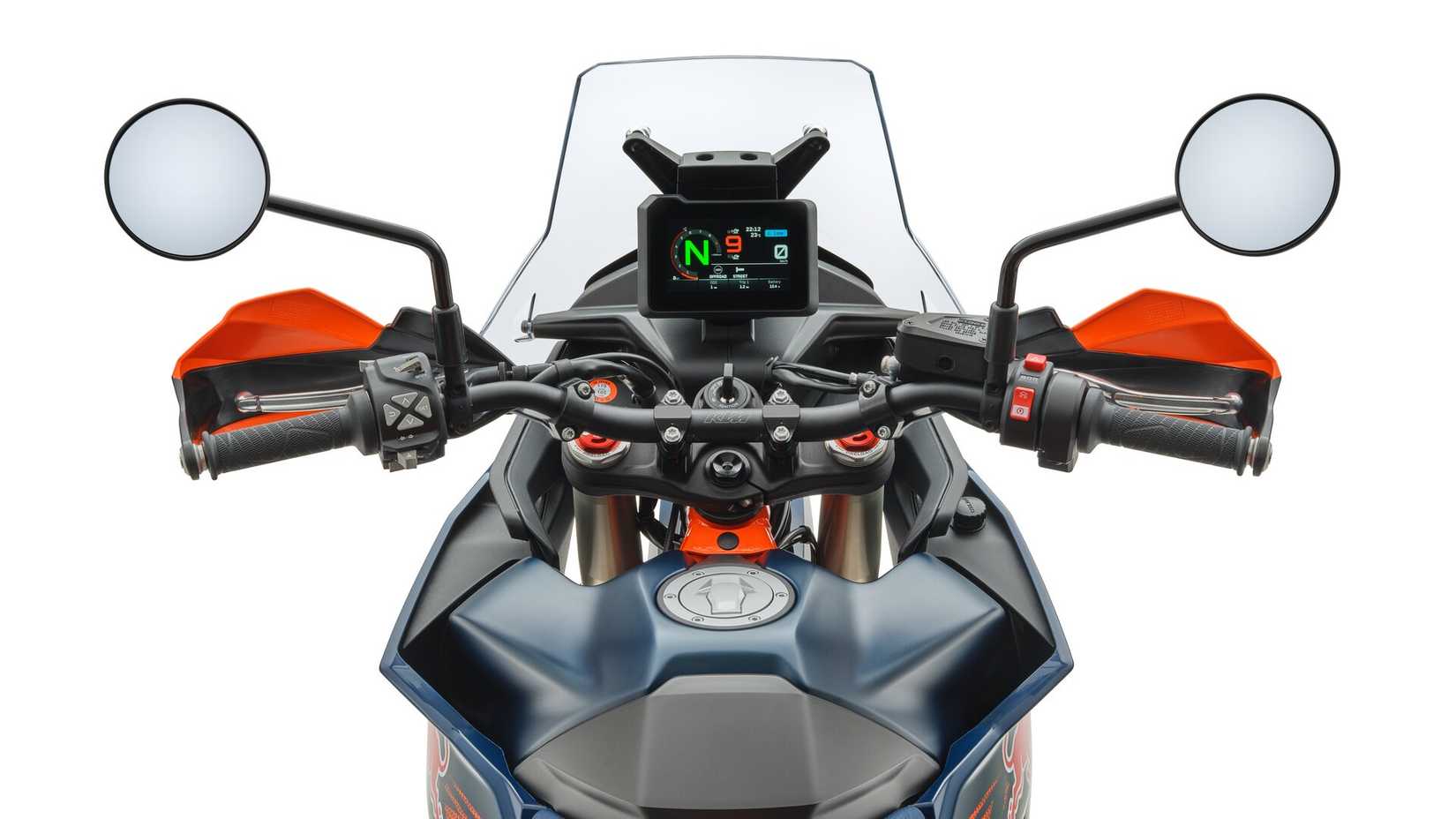 A rider's POV of the 2027 KTM 890 Adventure R Rally