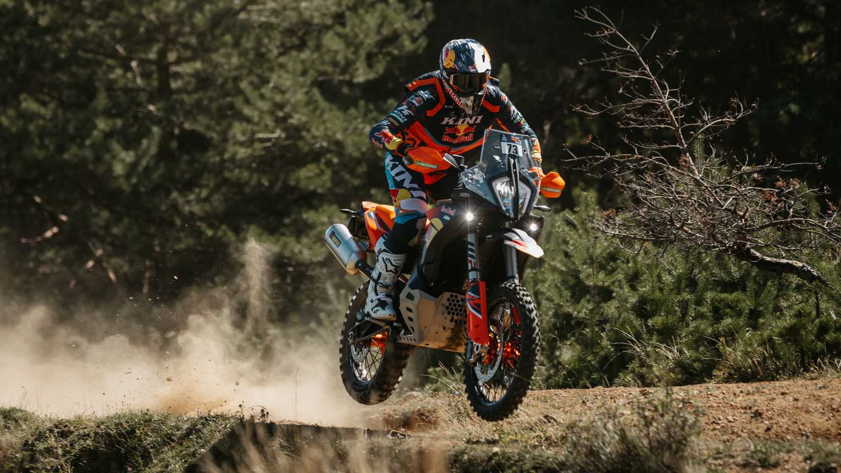 Edgar Canet off-road no 2027 KTM 890 Adventure R Rally