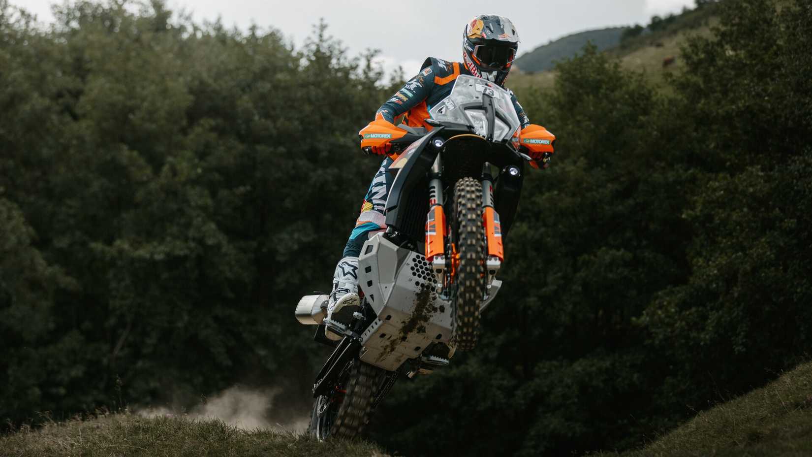 Edgar Canet off-road no 2027 KTM 890 Adventure R Rally