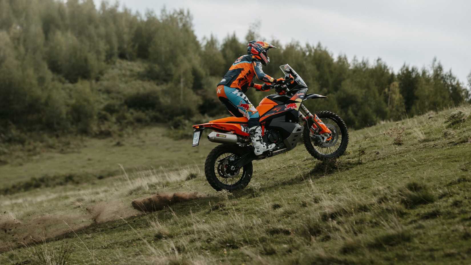 Edgar Canet off-road no 2027 KTM 890 Adventure R Rally