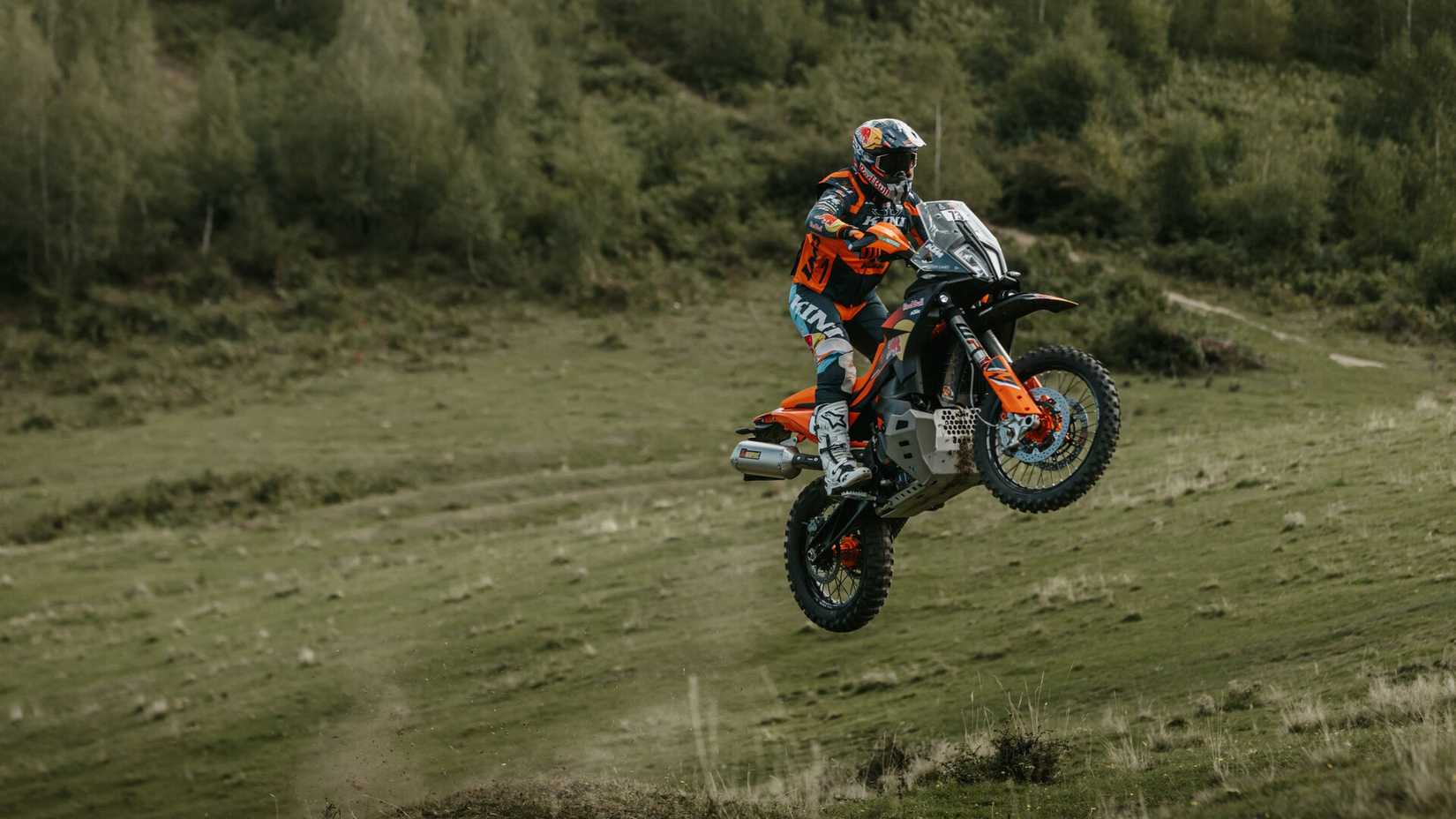 Edgar Canet off-road no 2027 KTM 890 Adventure R Rally