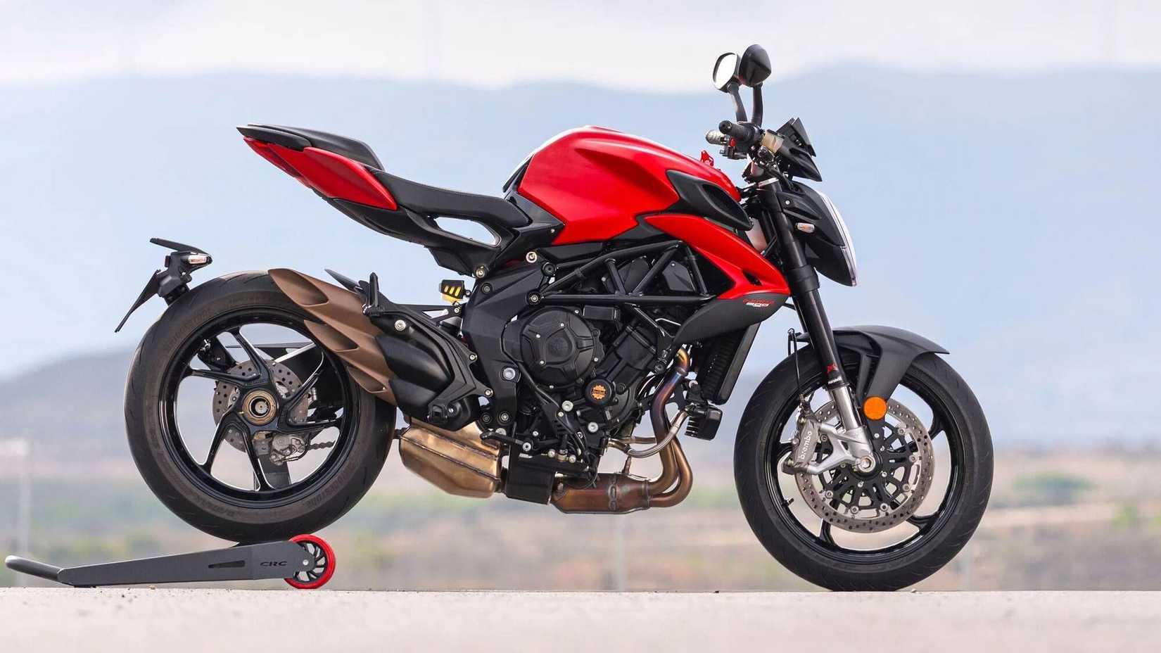 Side View Of 2026 MV Agusta Brutale 800 Parked On The Road