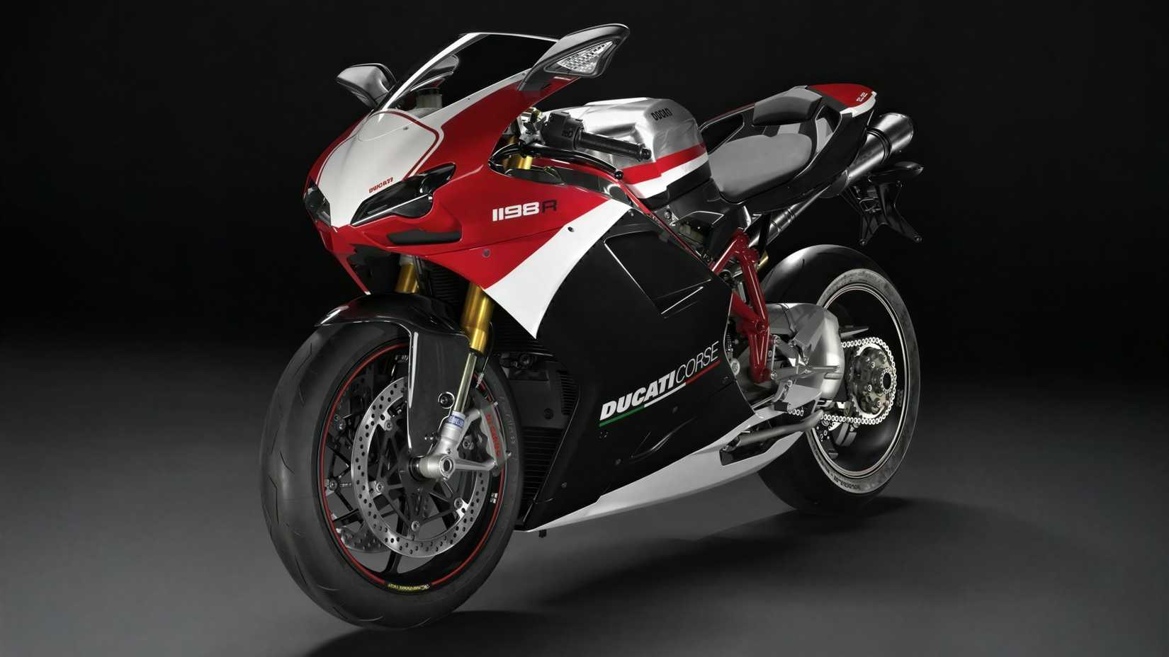Ducati 1198R Corse Special Edition studio shot