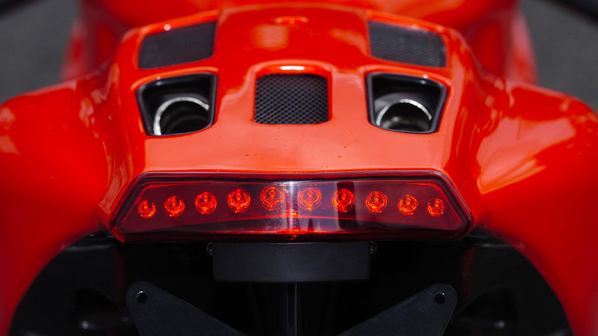 2008 Ducati Desmosedici RR Exhaust Closeup Shot