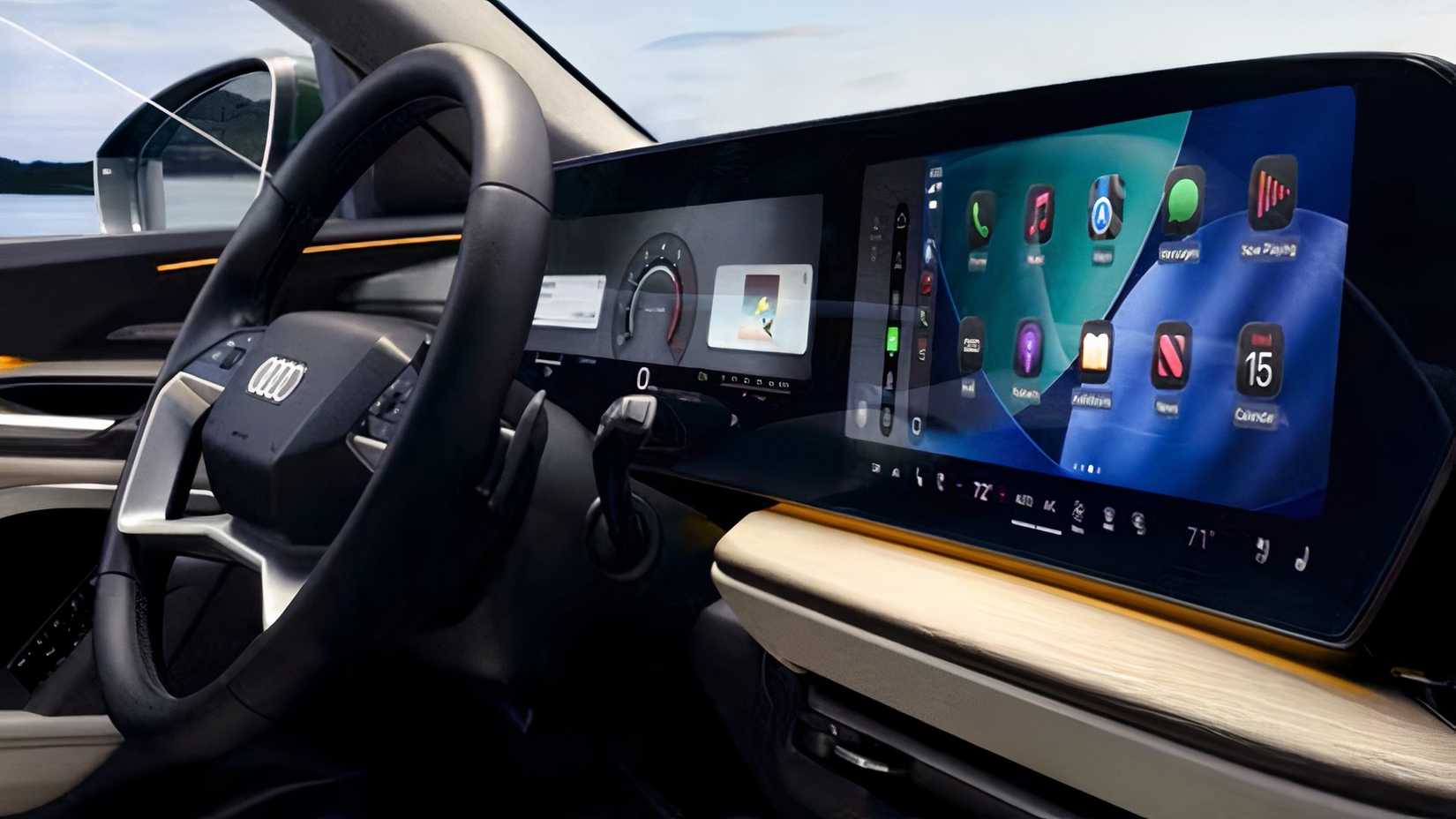 2026 Audi Q5 interior showing cockpit