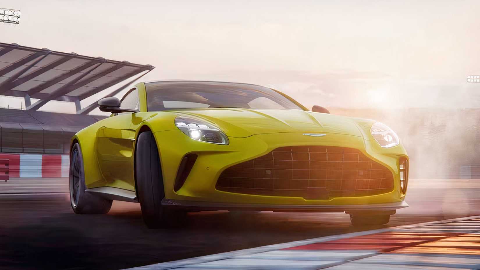 2026 Aston Martin Vantage Coupe front 3/4