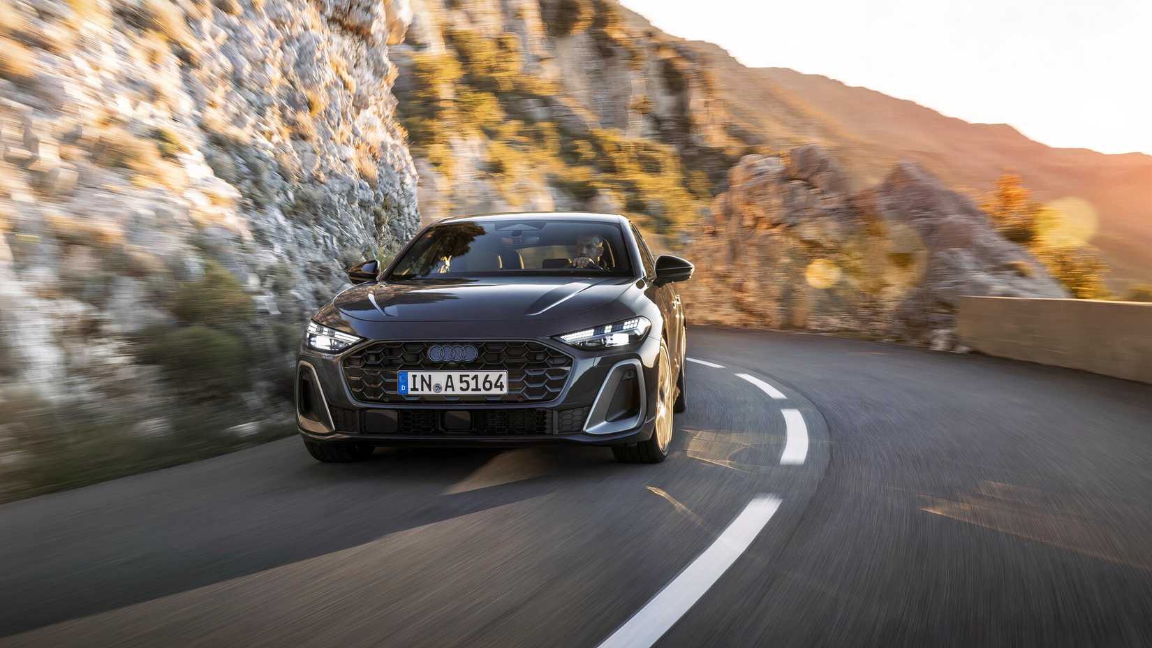 2026 Audi A5 front 3/4