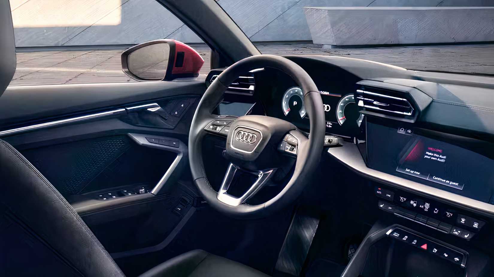 2026 Audi A3 interior showing cockpit