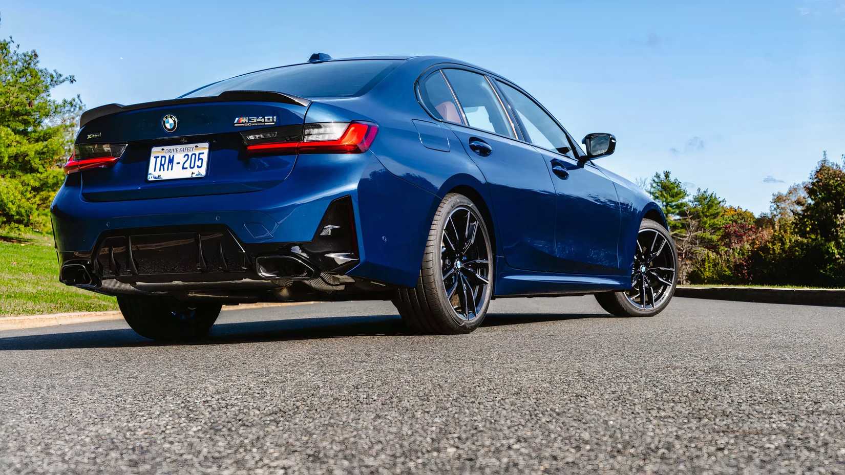 2026 BMW M340i rear 3/4