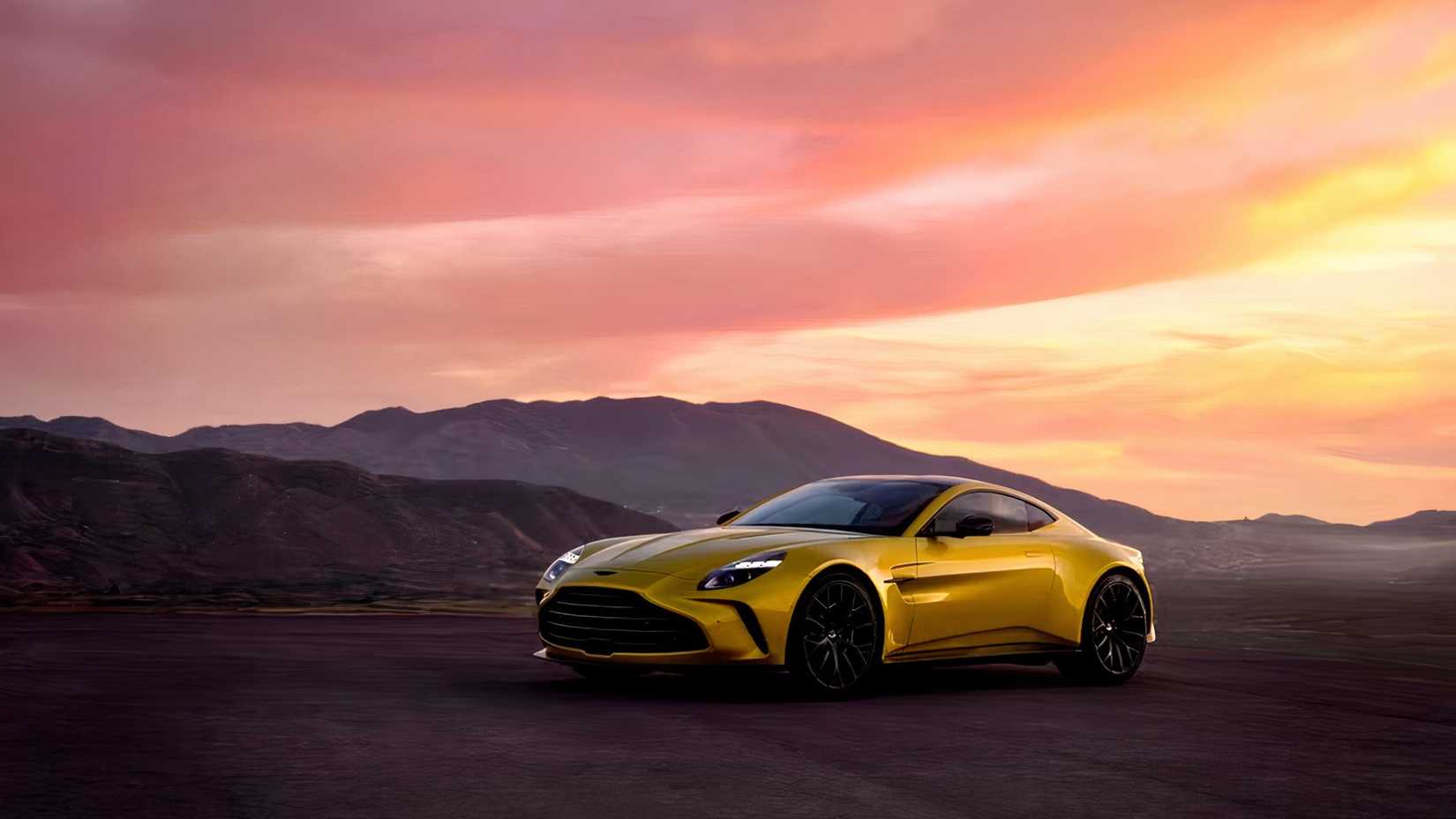 2026 Aston Martin Vantage Coupe front 3/4