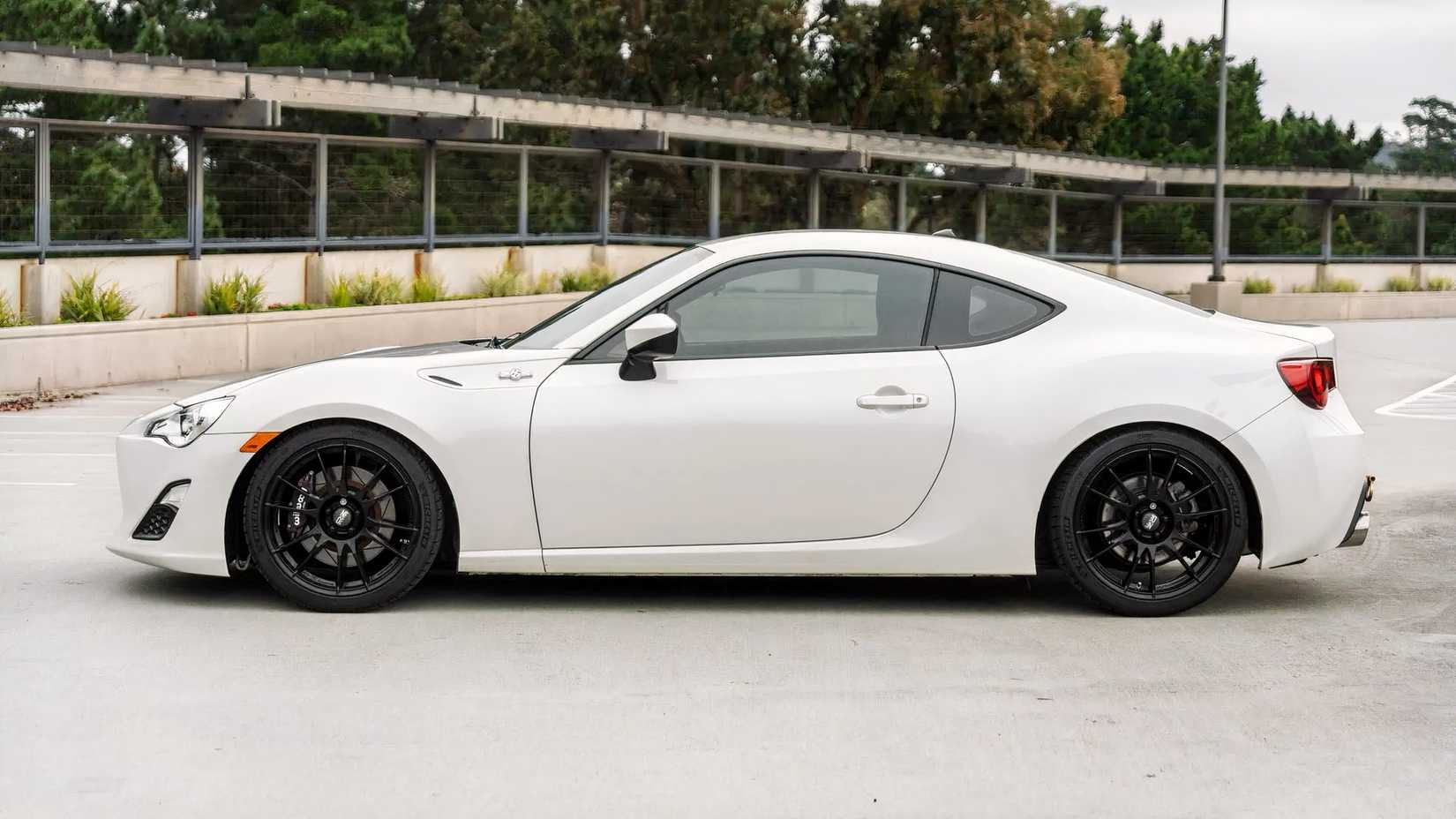 Profile shot of 2013 Scion FR-S parked
