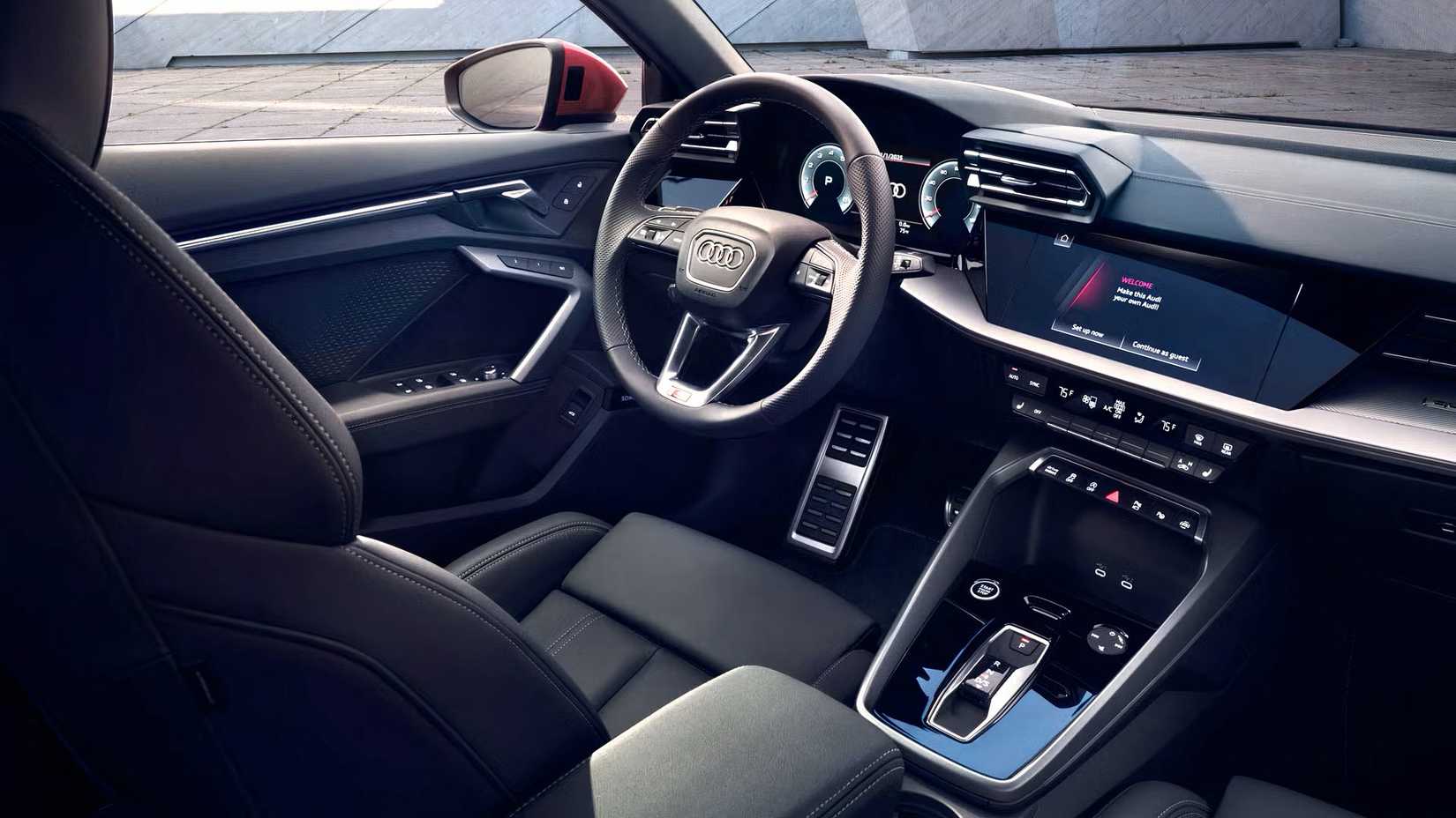 2026 Audi A3 interior showing cockpit