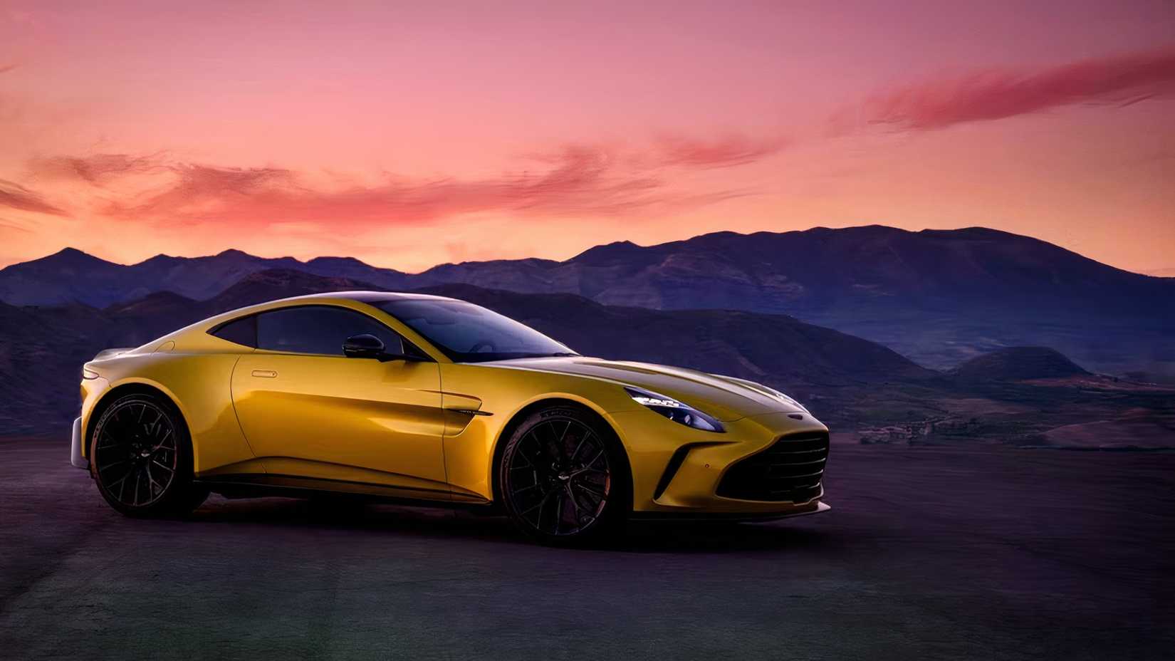 2026 Aston Martin Vantage Coupe front 3/4