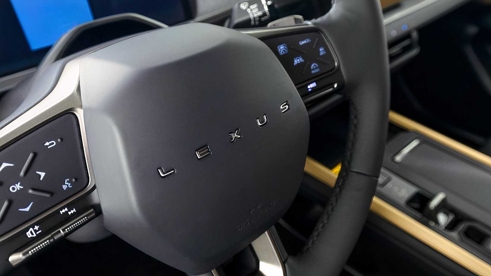 2026 Lexus ES 350e steering wheel