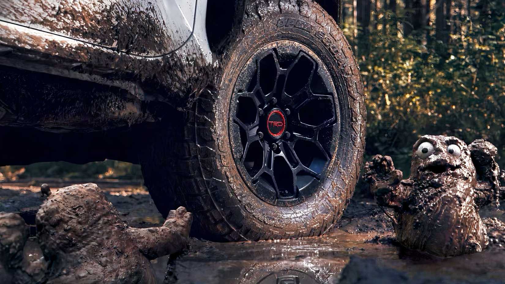 Close-up shot of 2026 Toyota 4Runner wheel