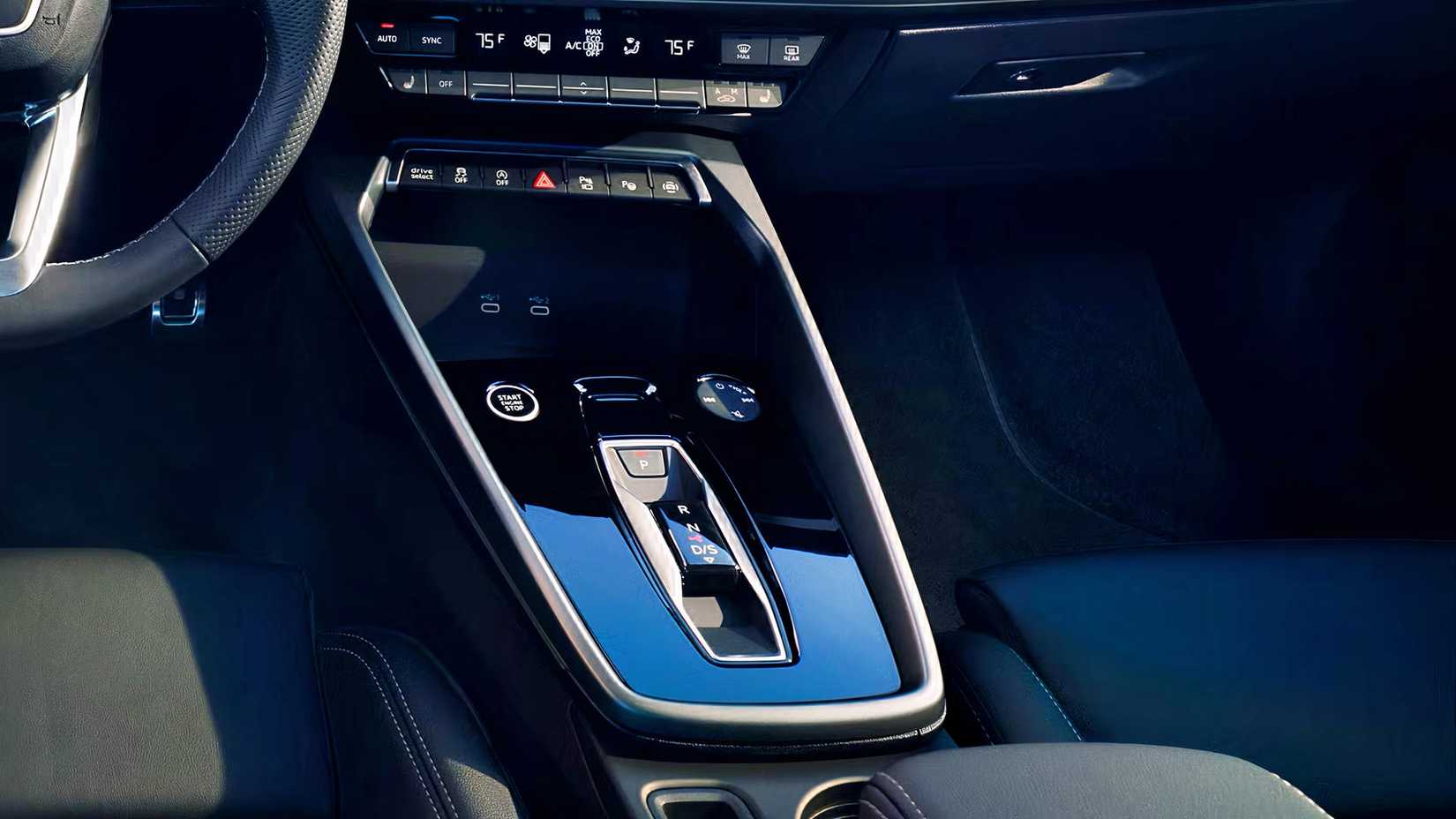 2026 Audi A3 central controls