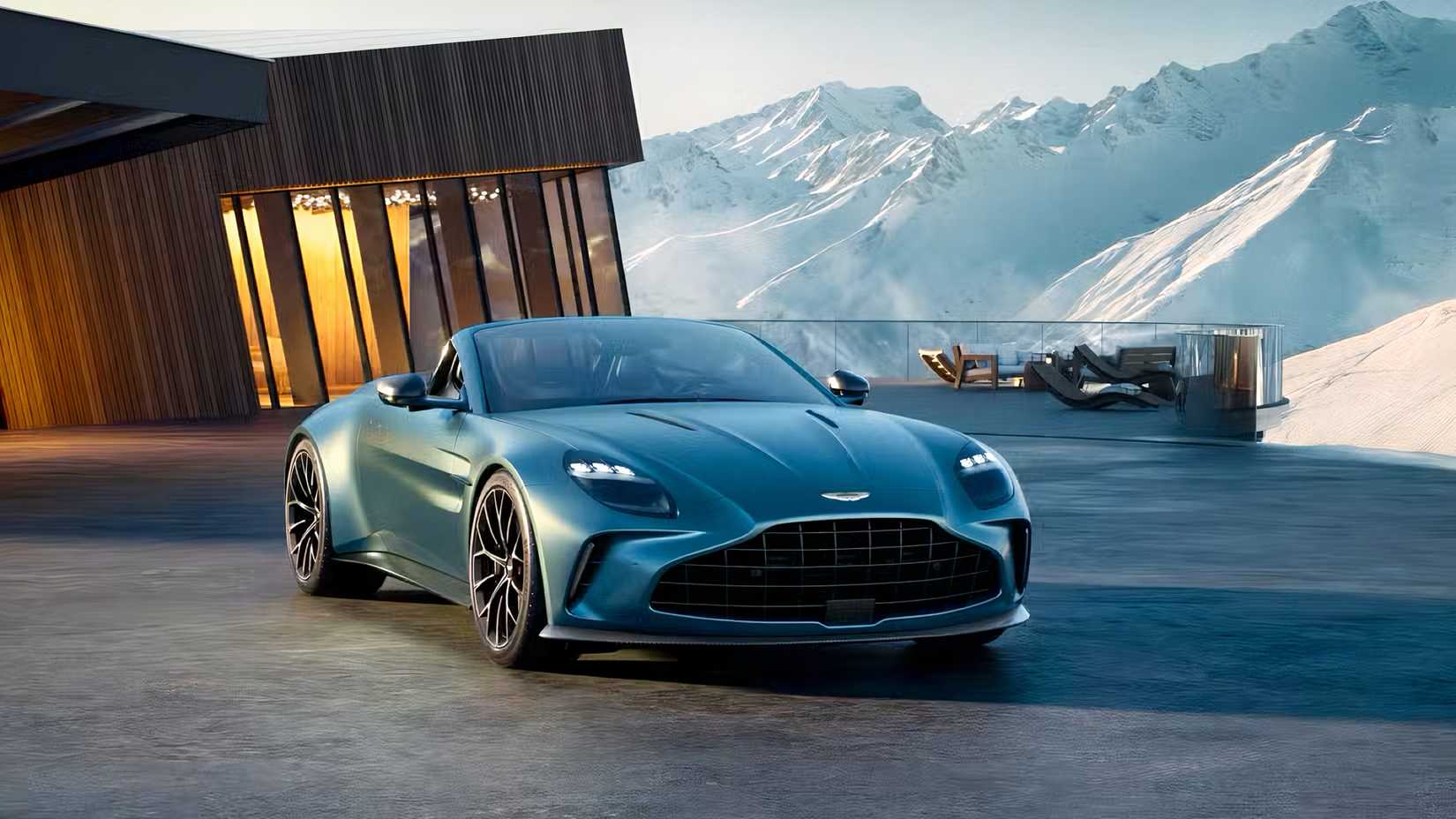 2026 Aston Martin Vantage Roadster front 3/4