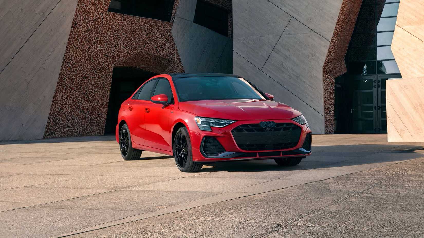 2026 Audi A3 front 3/4