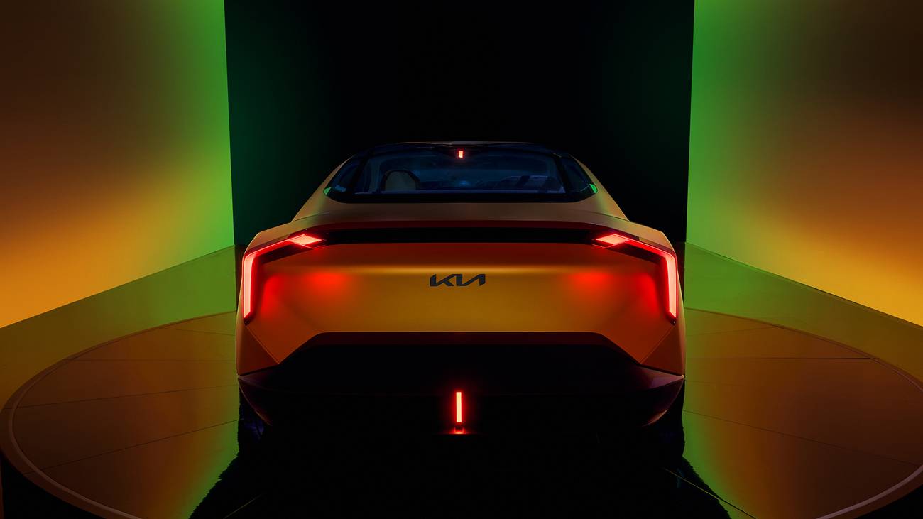 Imagem estática traseira do Kia Vision Meta Turismo Concept