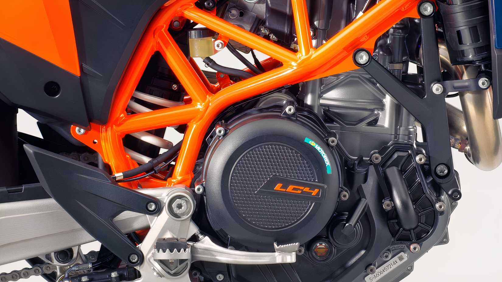 Foto aproximada do motor KTM 690 SMC R