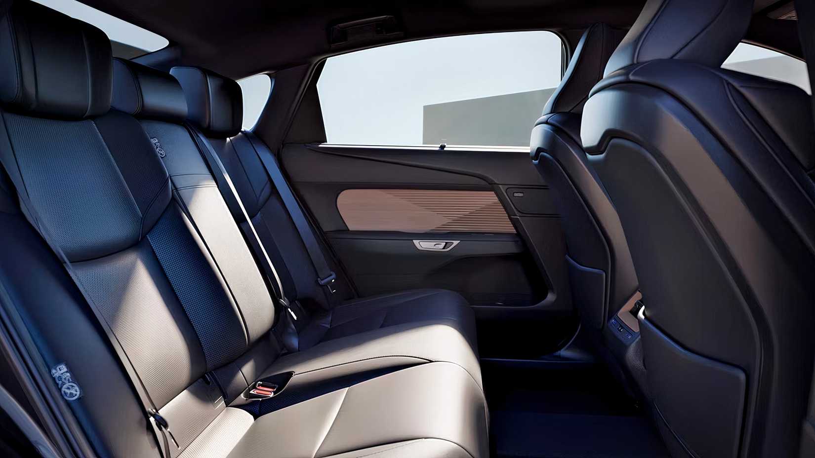 2026 Lexus ES interior shot showing Rear Seats