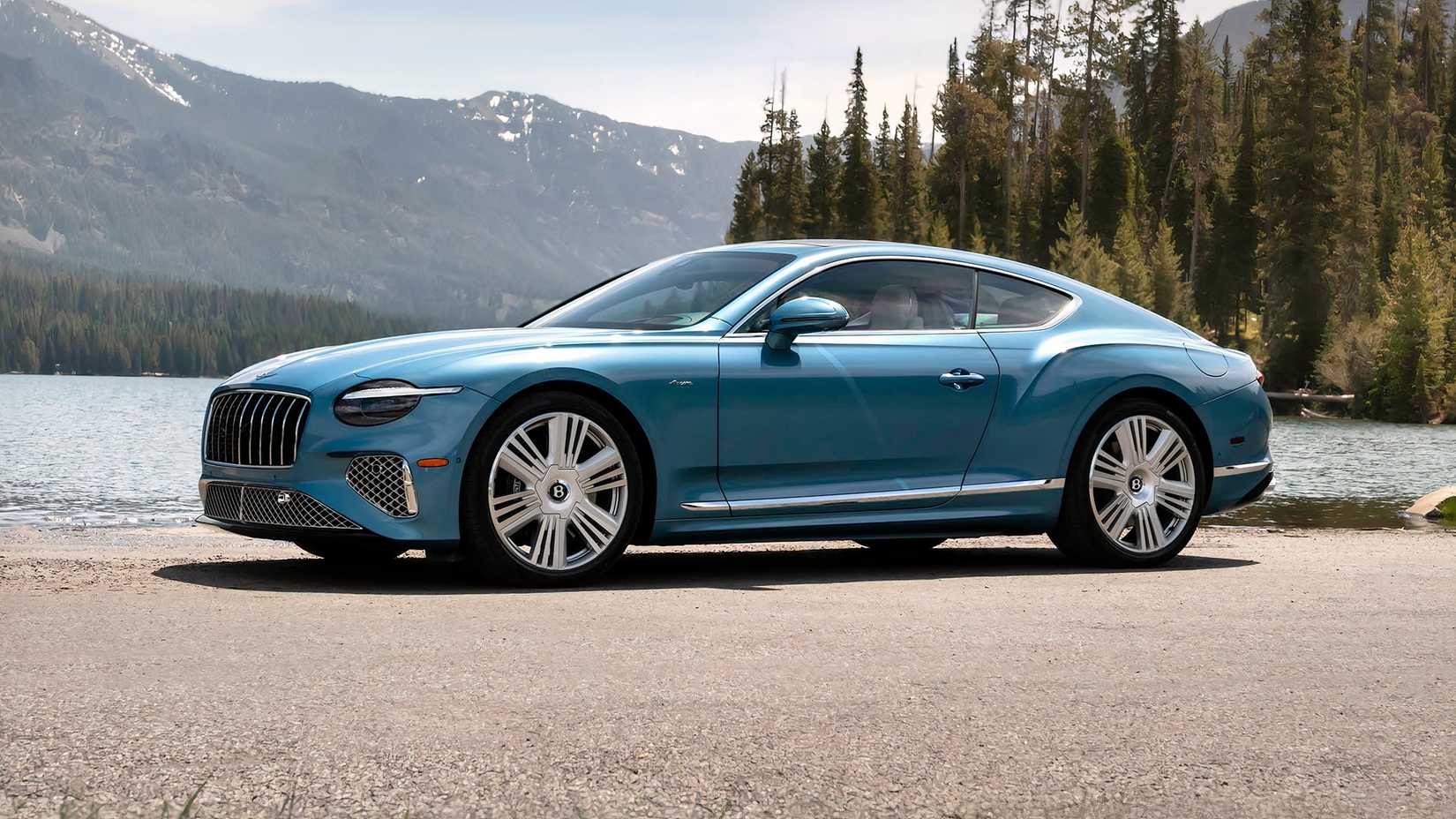 Light Windsor Blue 2025 Bentley Continental GT