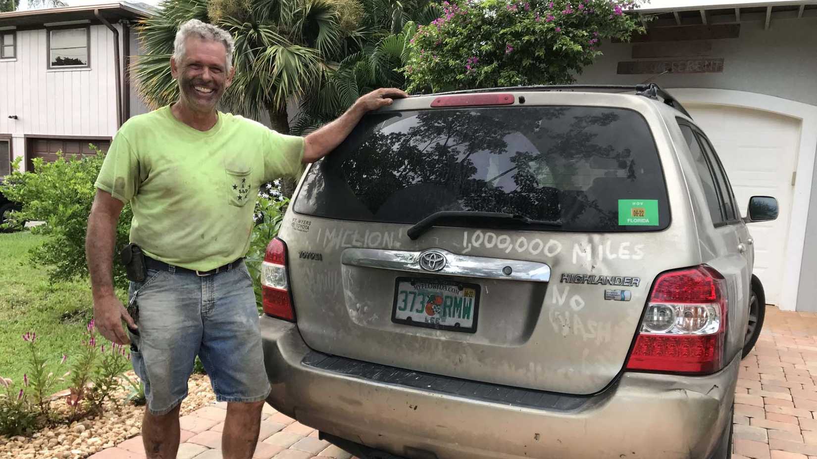 Mark Miller and his 2006 Toyota Highlander