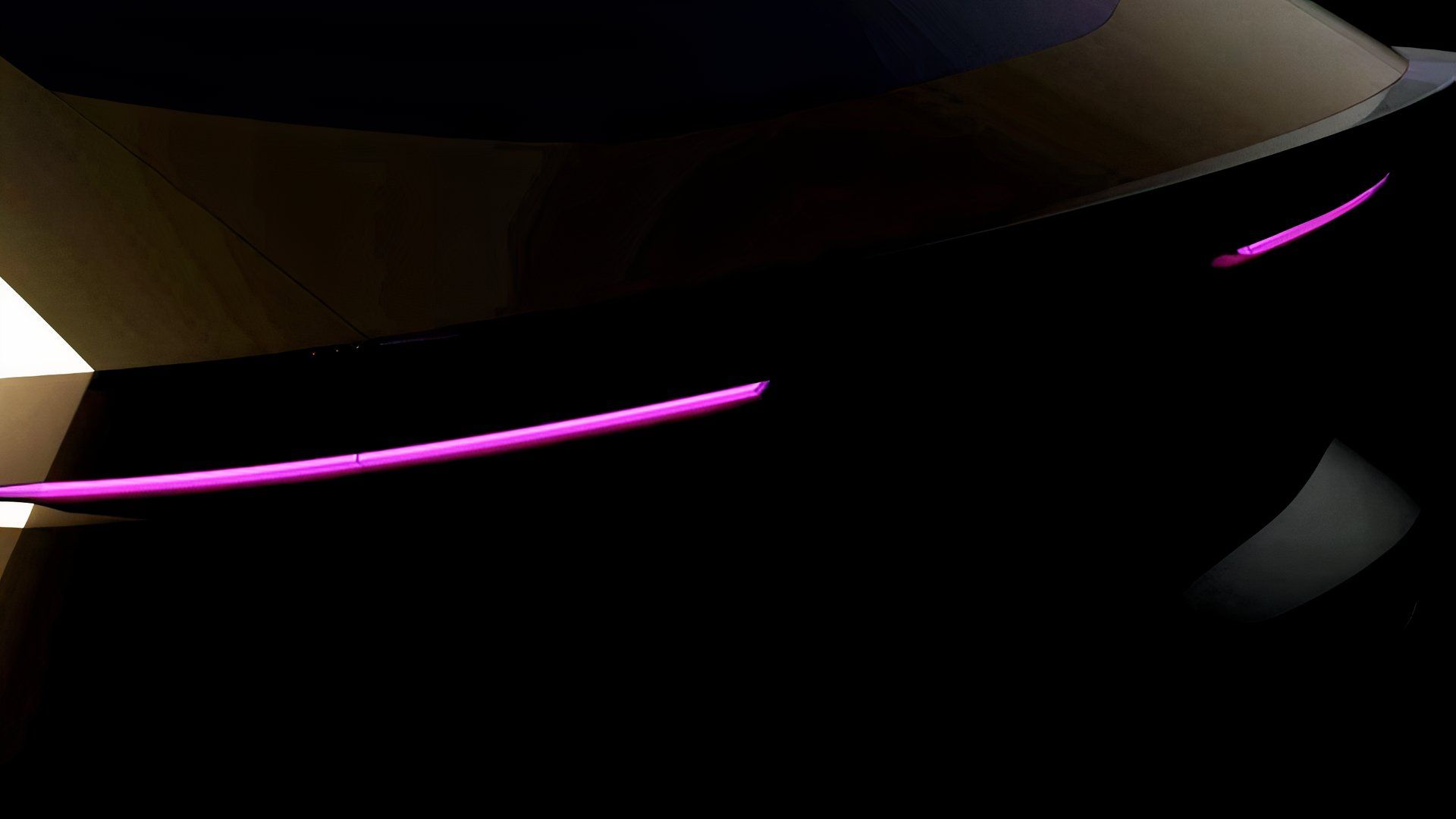 Close-up of the Hyundai Venus' taillights