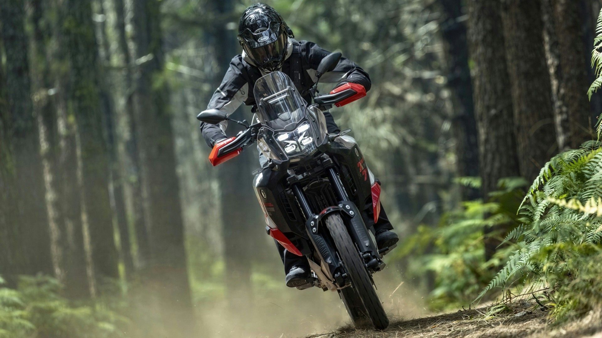 Foto do painel frontal off-road da Yamaha Tenere 700 World Raid 2026