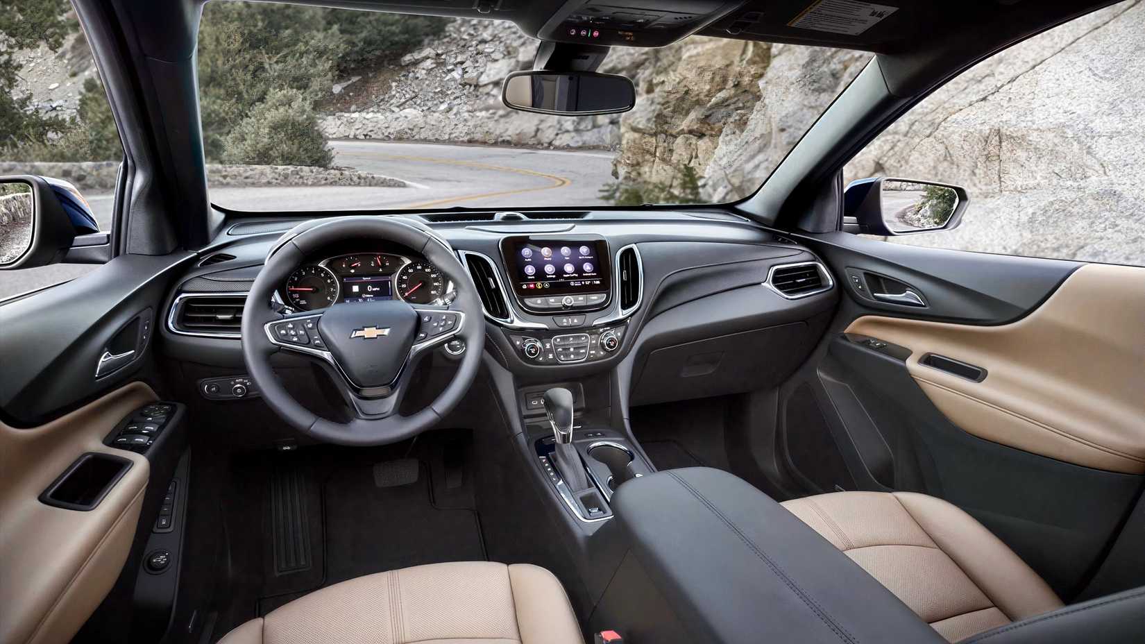 2023 Chevrolet Equinox Interior shot showing front cabin