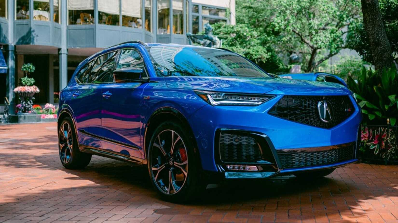 2026 Acura MDX Type S front 3/4 shot parked