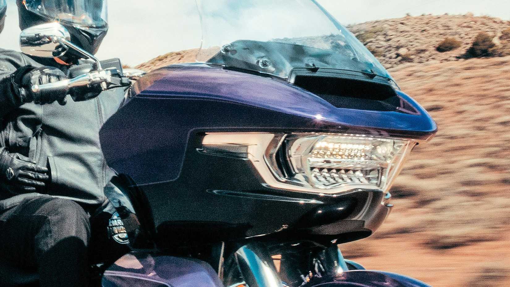Detalhe da carenagem da Harley-Davidson Road Glide Limited 2026
