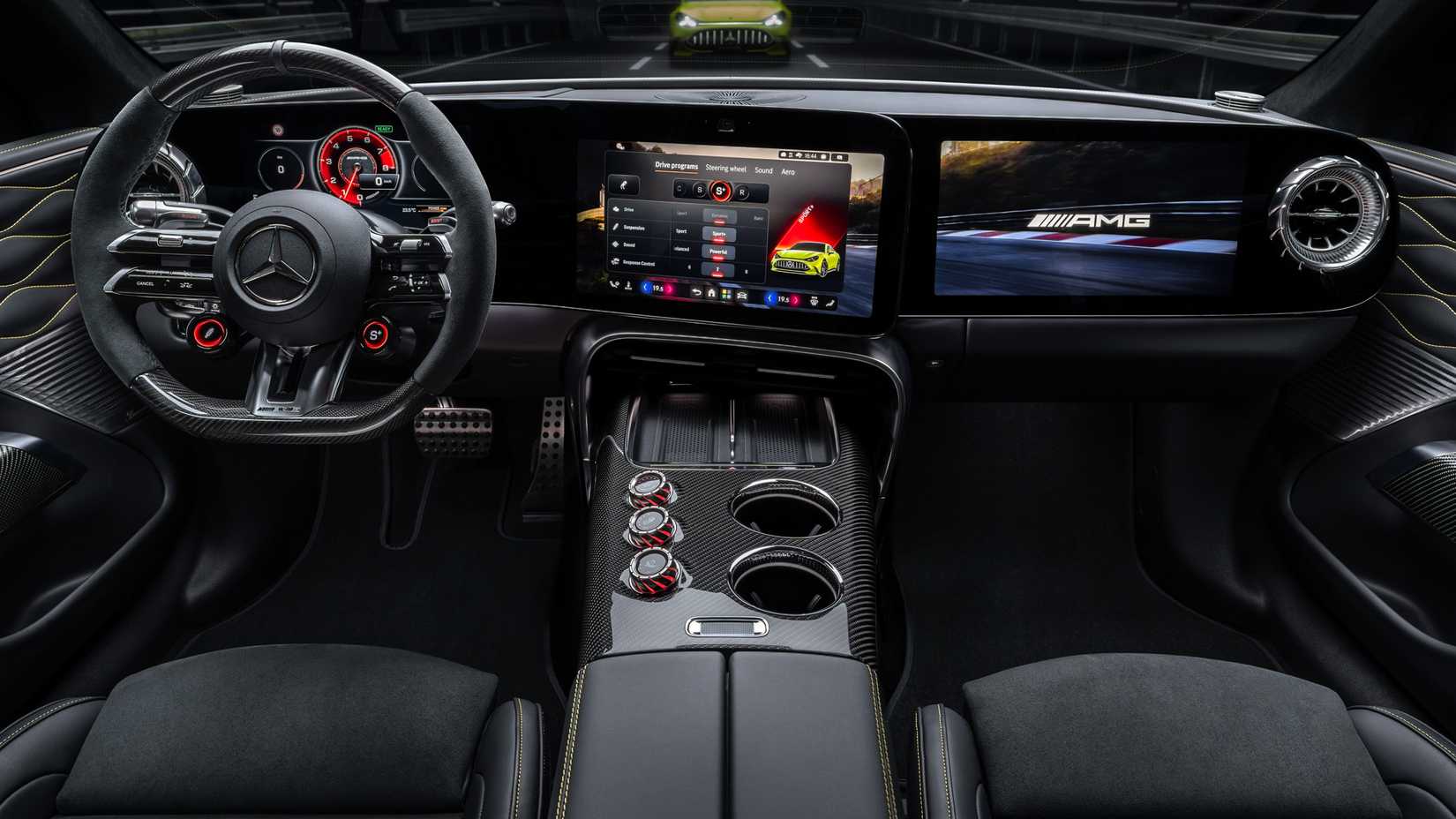 2027 Mercedes-AMG GT 4 portas cupê-29