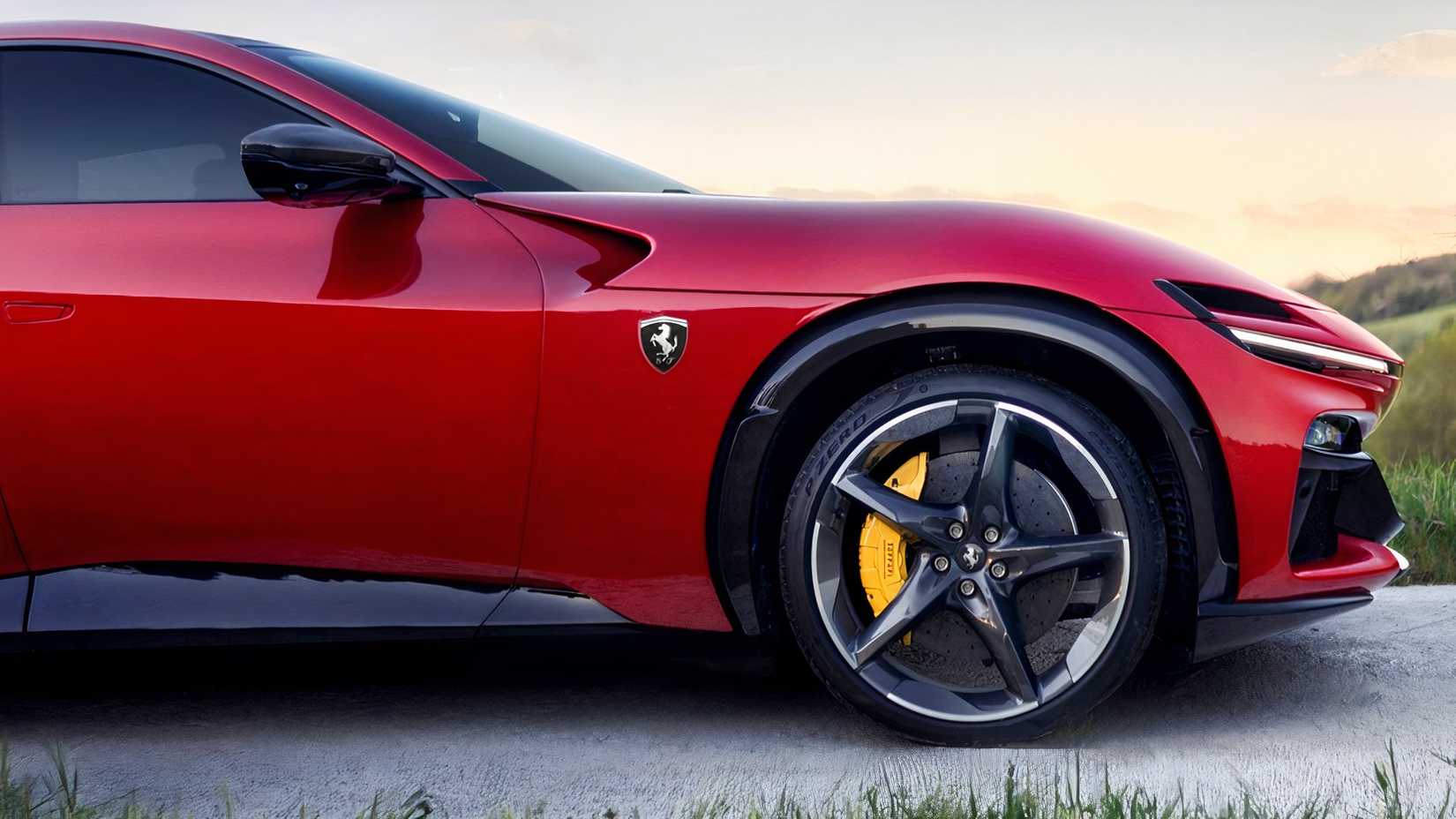 Rodas dianteiras Ferrari Purosangue Handling Speciale