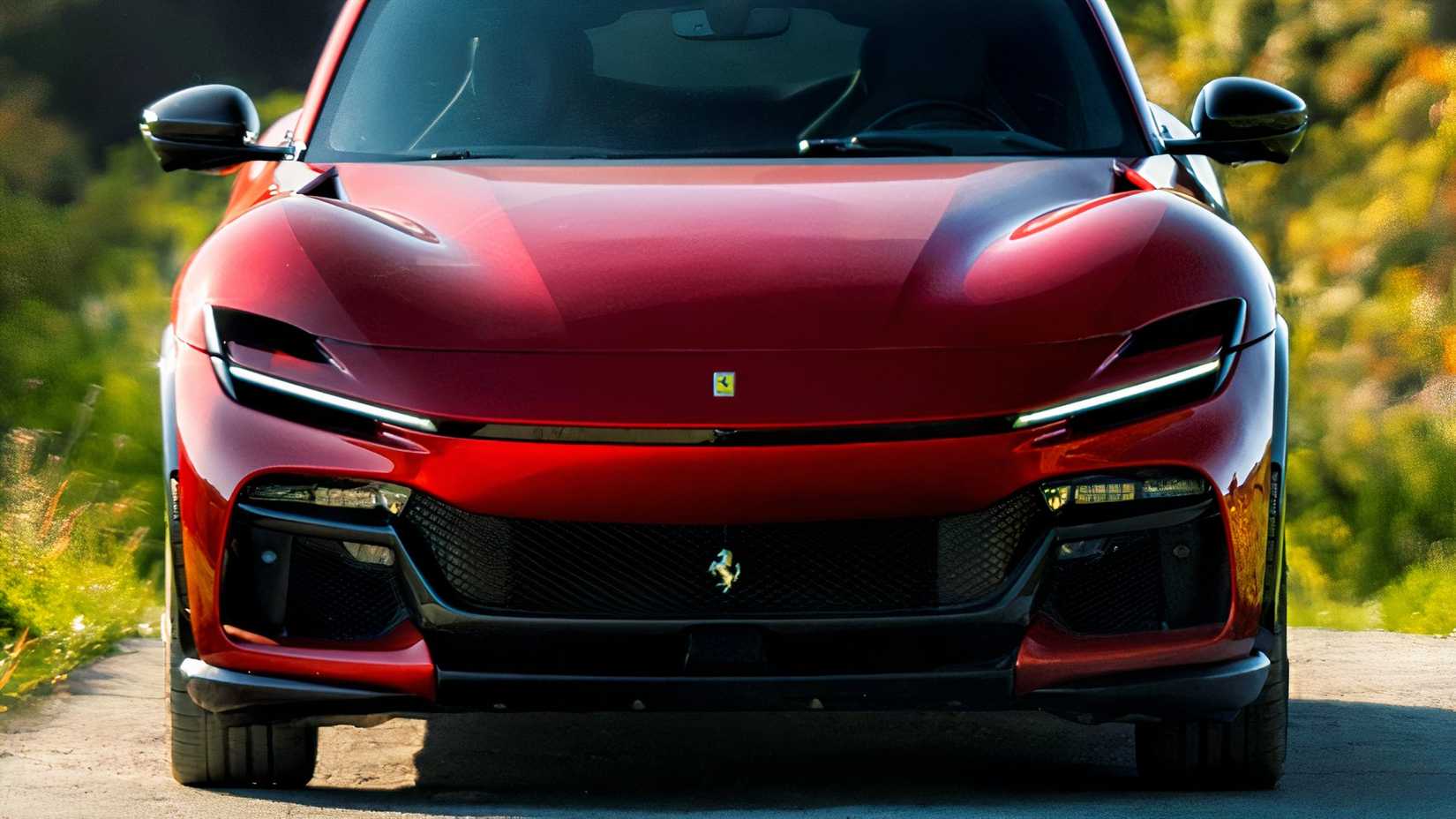 Ferrari Purosangue Handling Speciale front