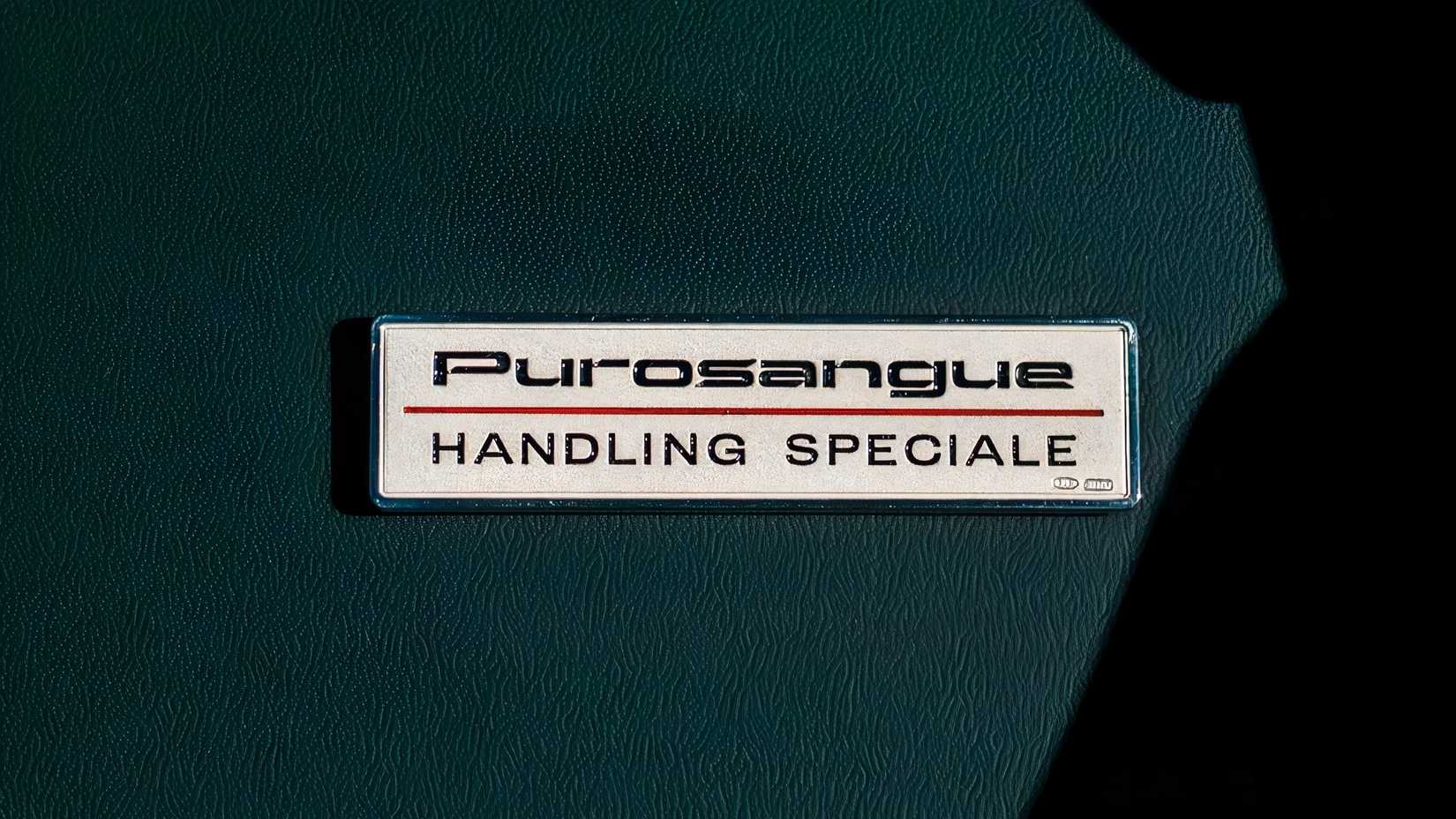 Placa Ferrari Purosangue Handling Speciale