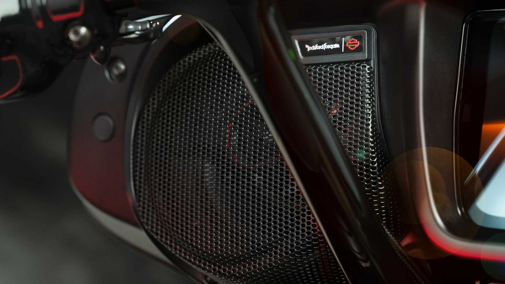 Harley-Davidson Audio powered by Rockford Fosgate - Stage III Fairing Speakers--1
