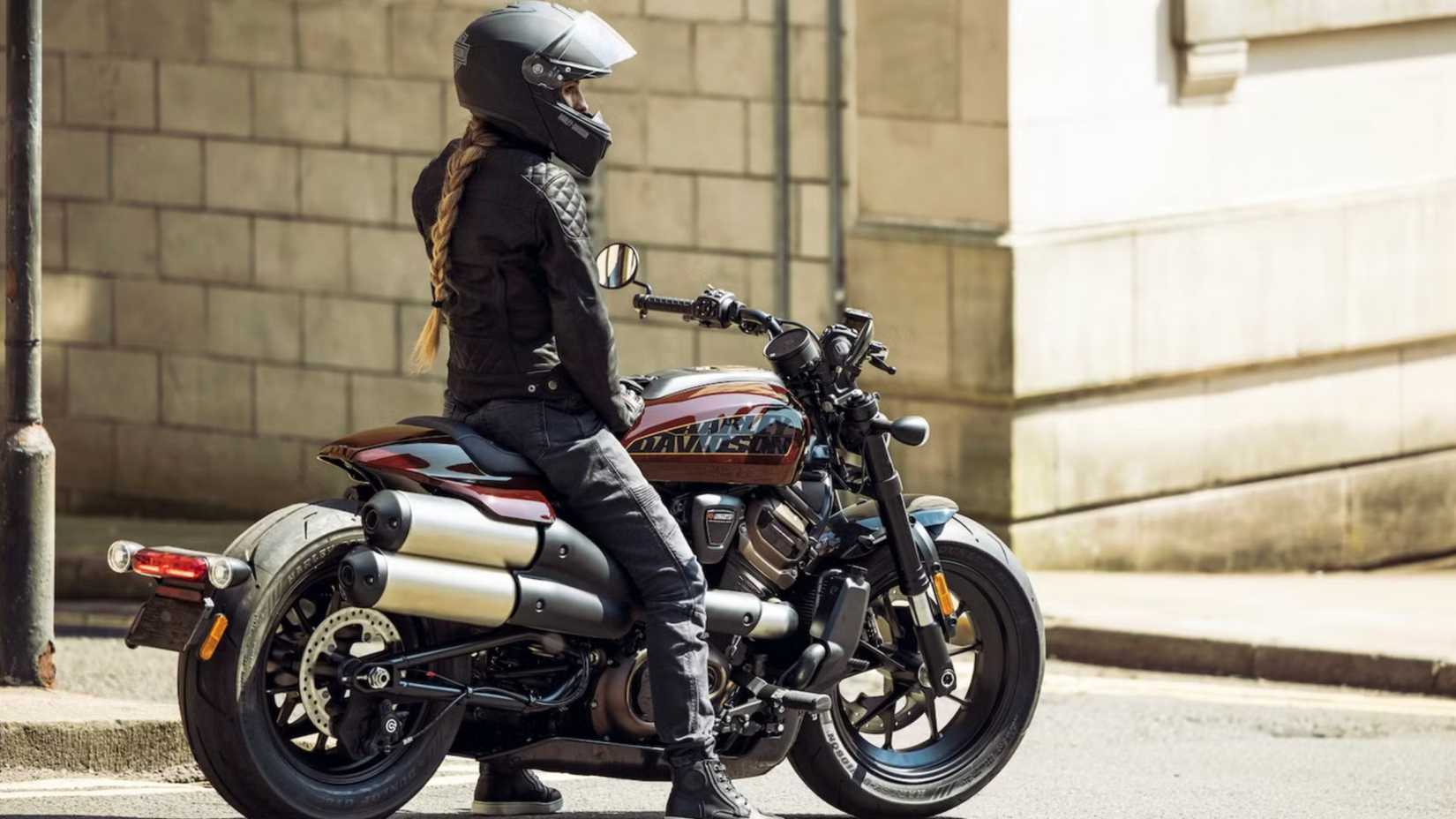 Harley-Davidson Sportster S static lifestyle shot
