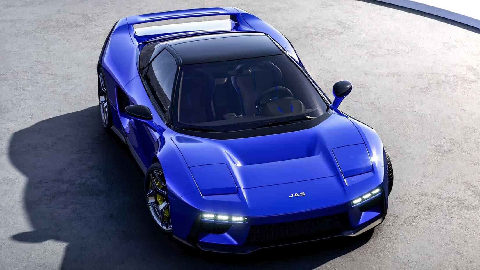 Honda NSX Pininfarina JAS Tensei no topo da frente