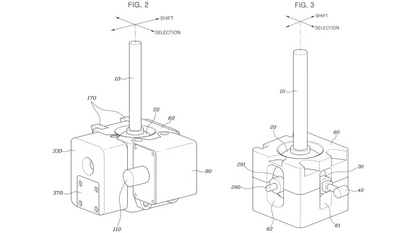 hyundai-manual-automático-shifter-patente-figura-2-3-1
