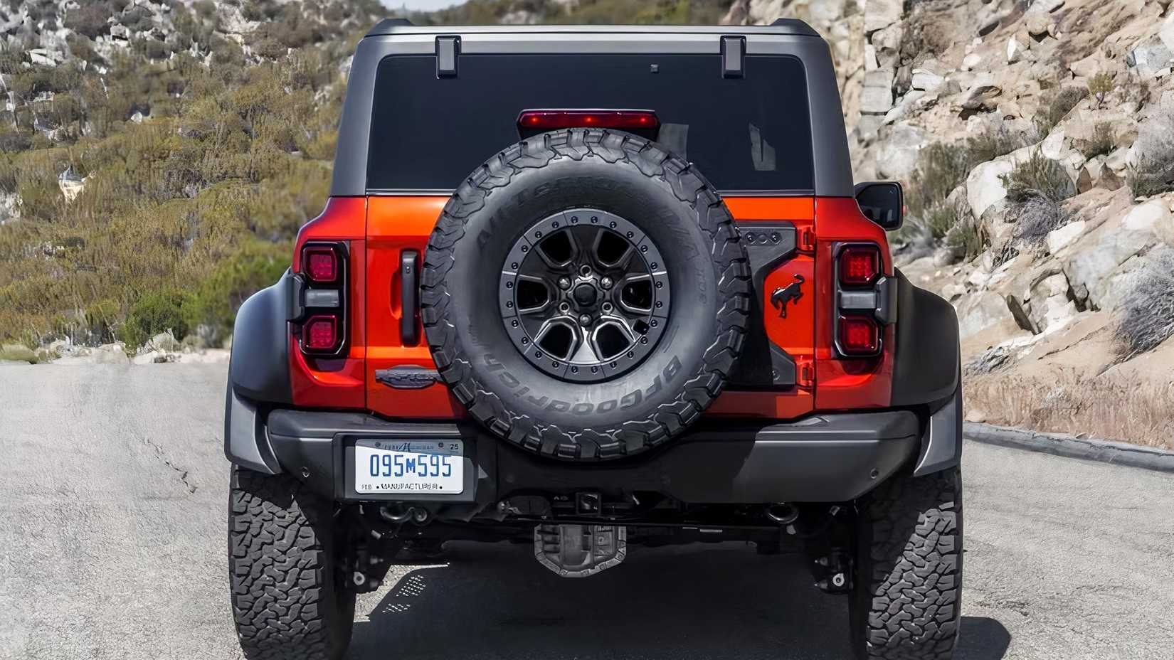 2026 Ford Bronco Raptor rear