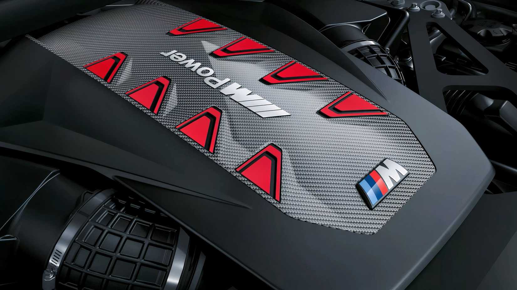 2026 BMW X5 M engine bay showing TwinPower V8