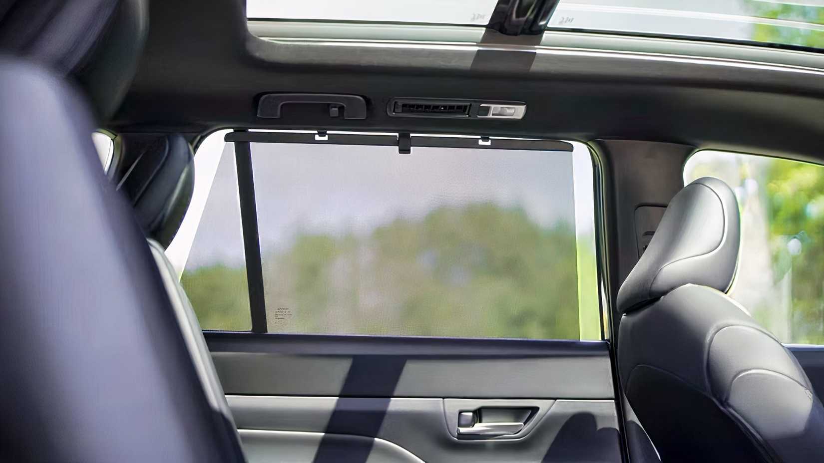 2026 Toyota Grand Highlander Hybrid interior view of seats and window