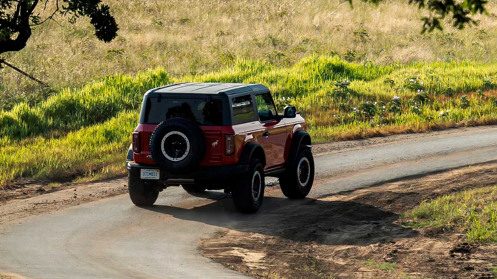 2026 Ford Bronco rear 3/4 action