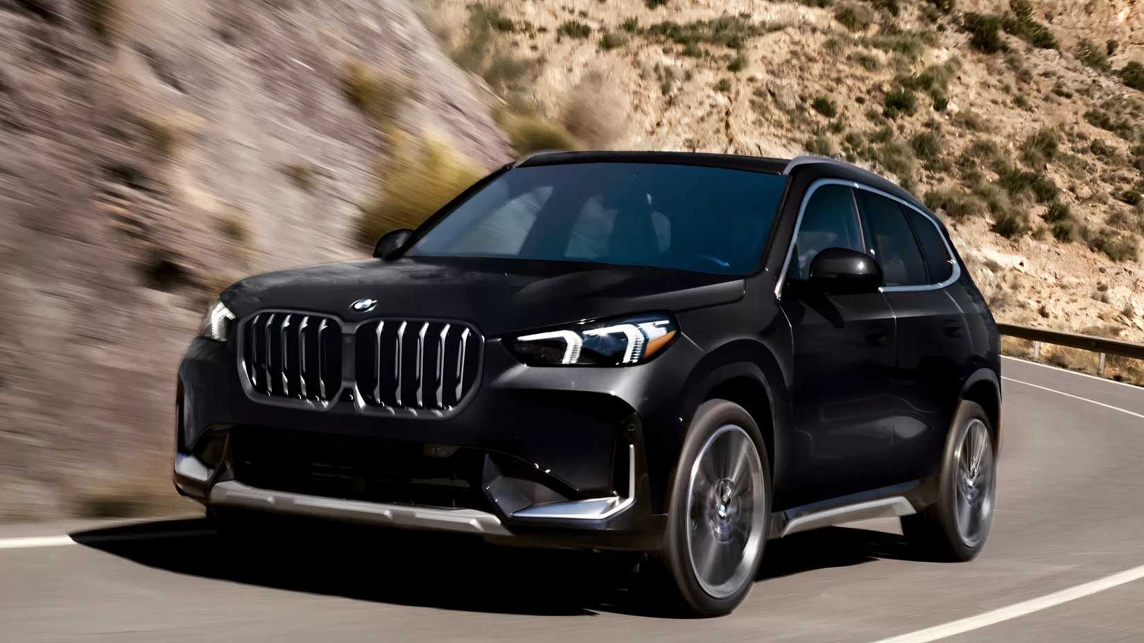 2026 BMW X1 front 3/4 action