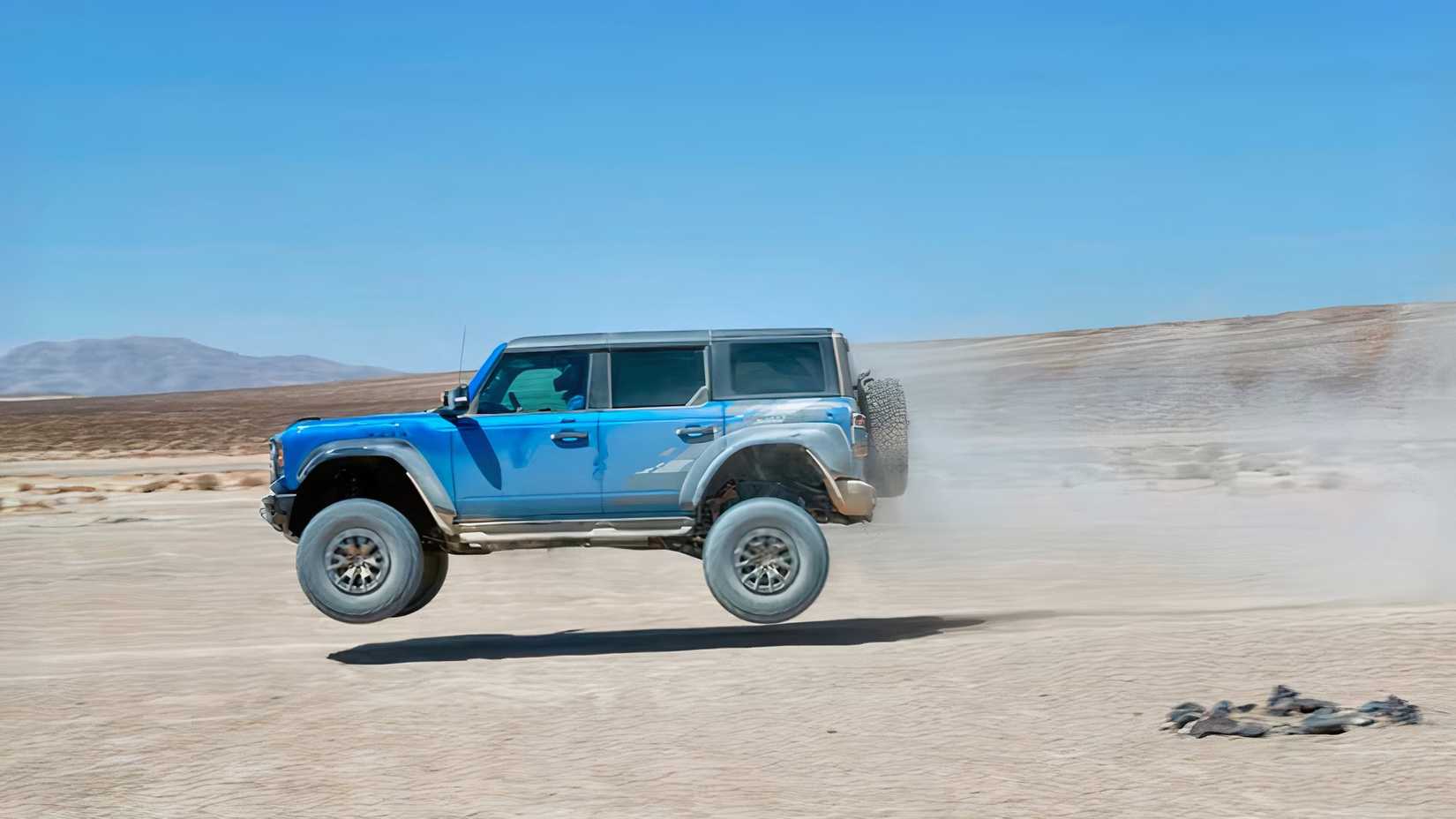 2026 Ford Bronco Raptor profile action
