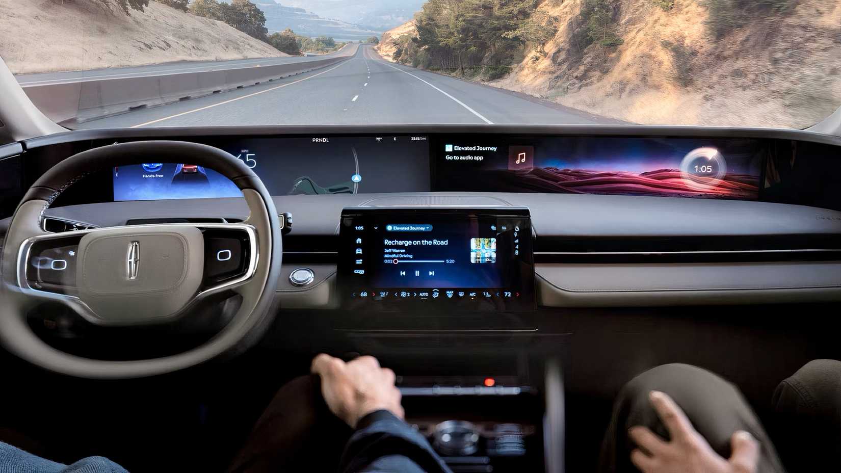 2026 Lincoln Nautilus Hybrid interior showing cockpit