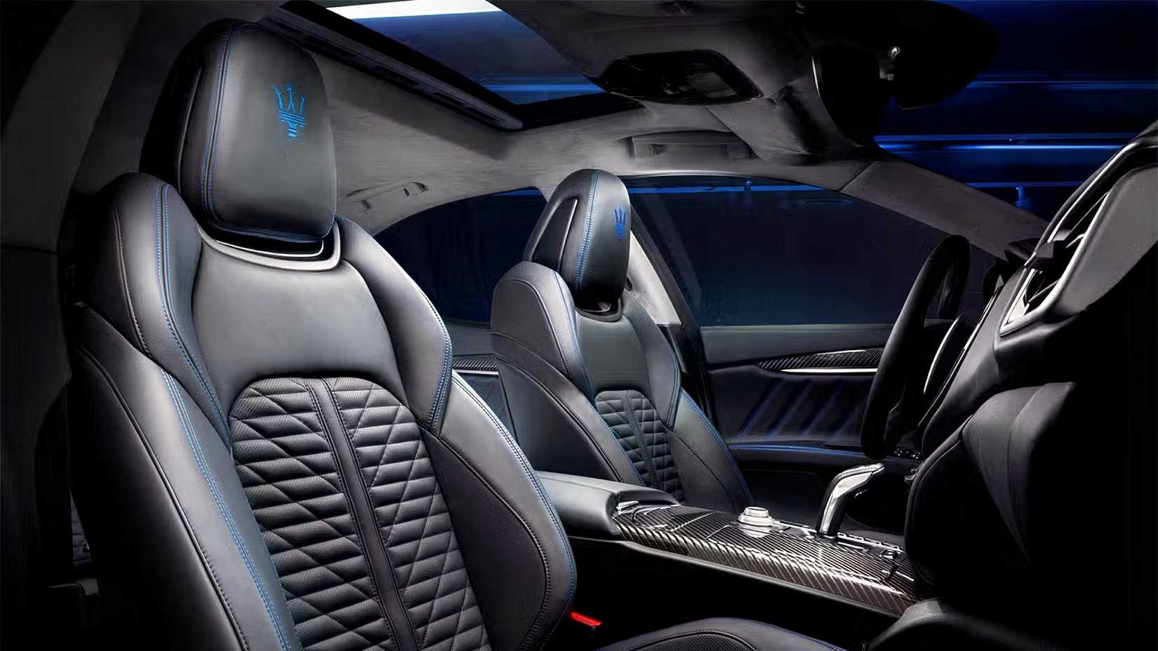 2024 Maserati Ghibli interior showing seats