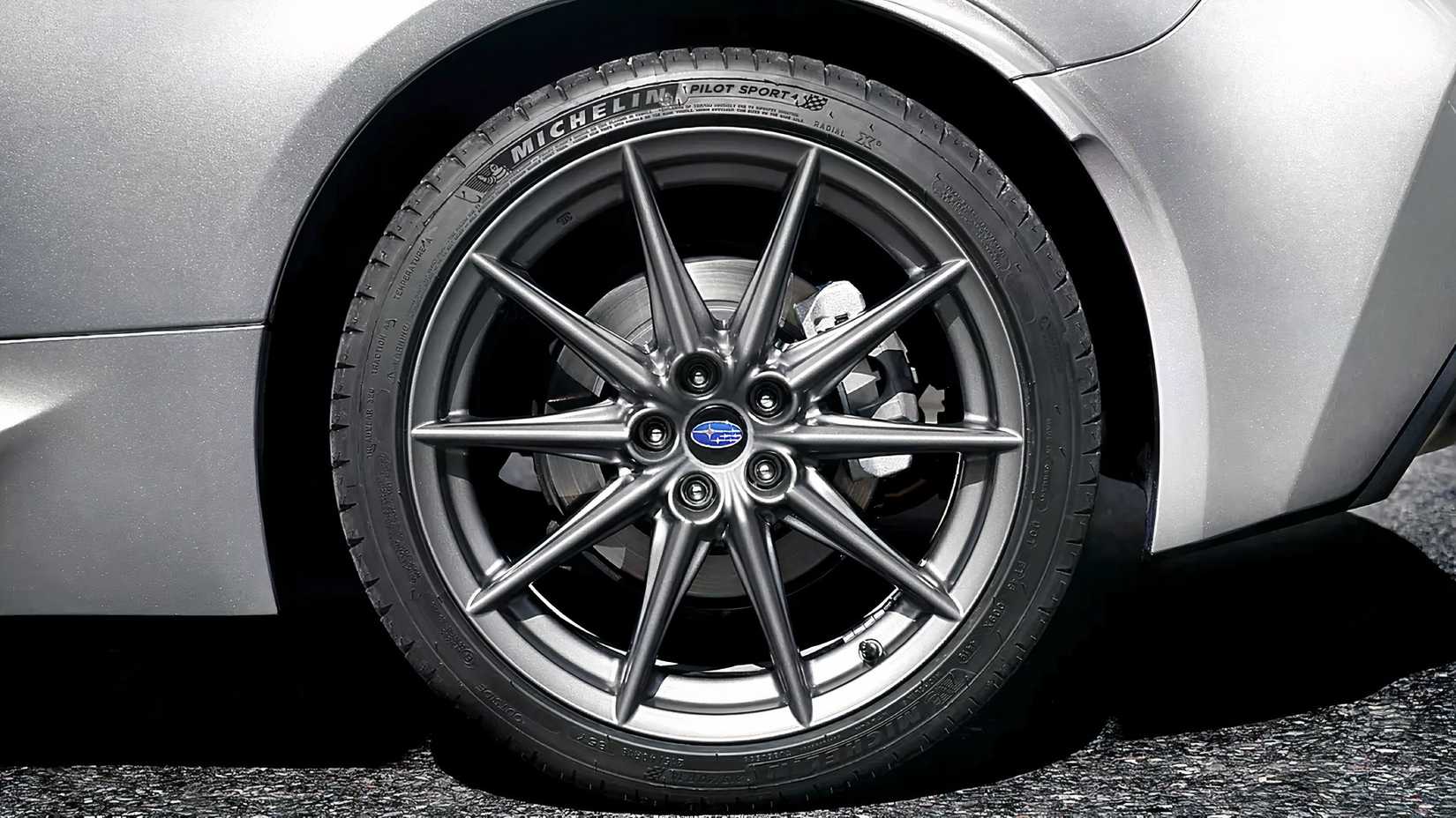 Close-up shot of 2026 Subaru BRZ wheel
