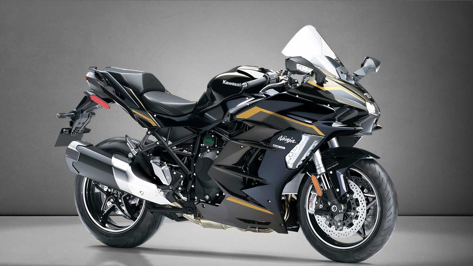 Foto de estúdio Kawasaki Ninja H2 SX